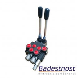 ROZDZIELACZ HYDRAULICZNY 2 SEK 40L Z 1 ZATRZASKIEM- Badestnost